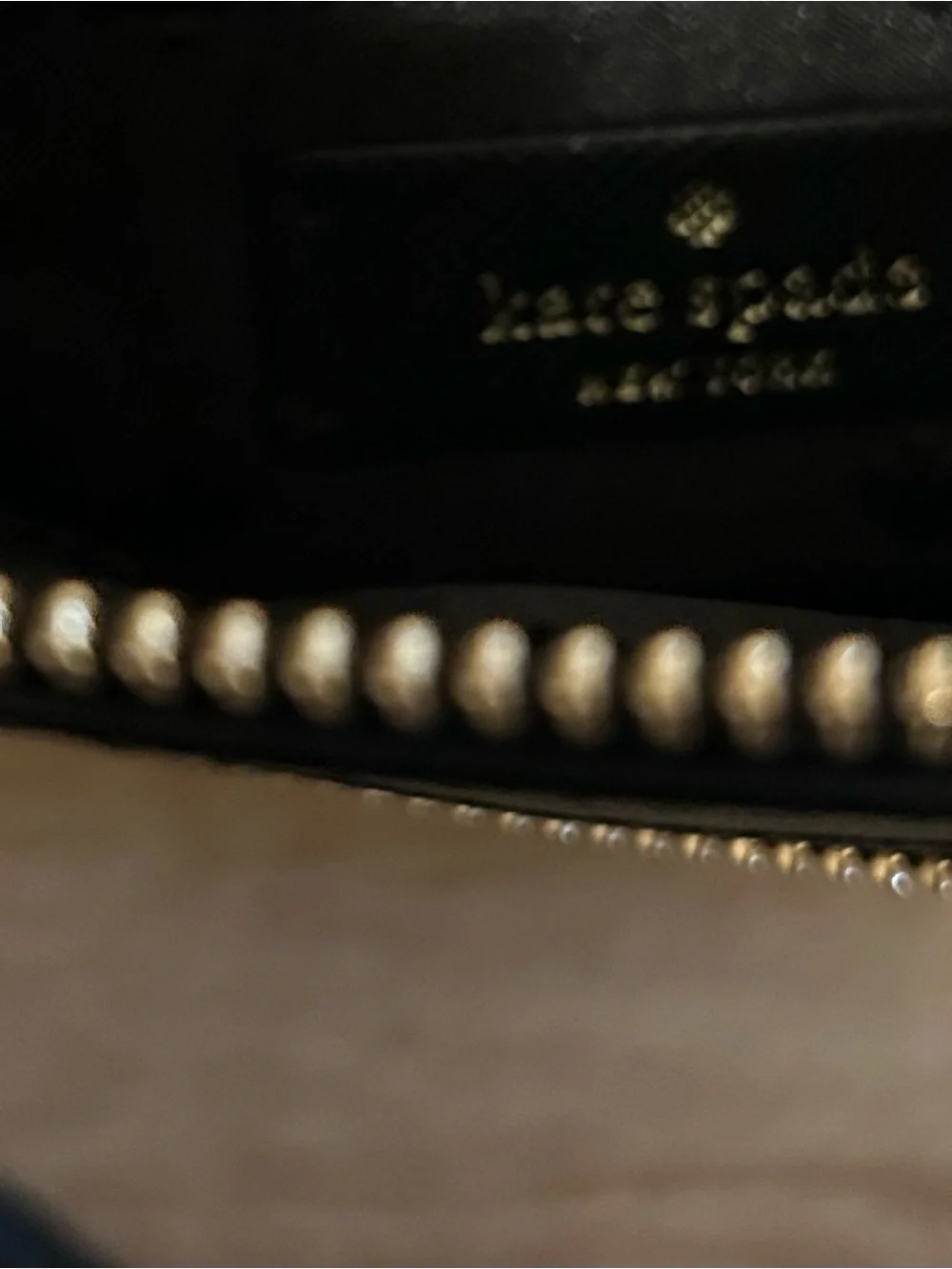kate spade Black Saffiano Crossbody Messenger